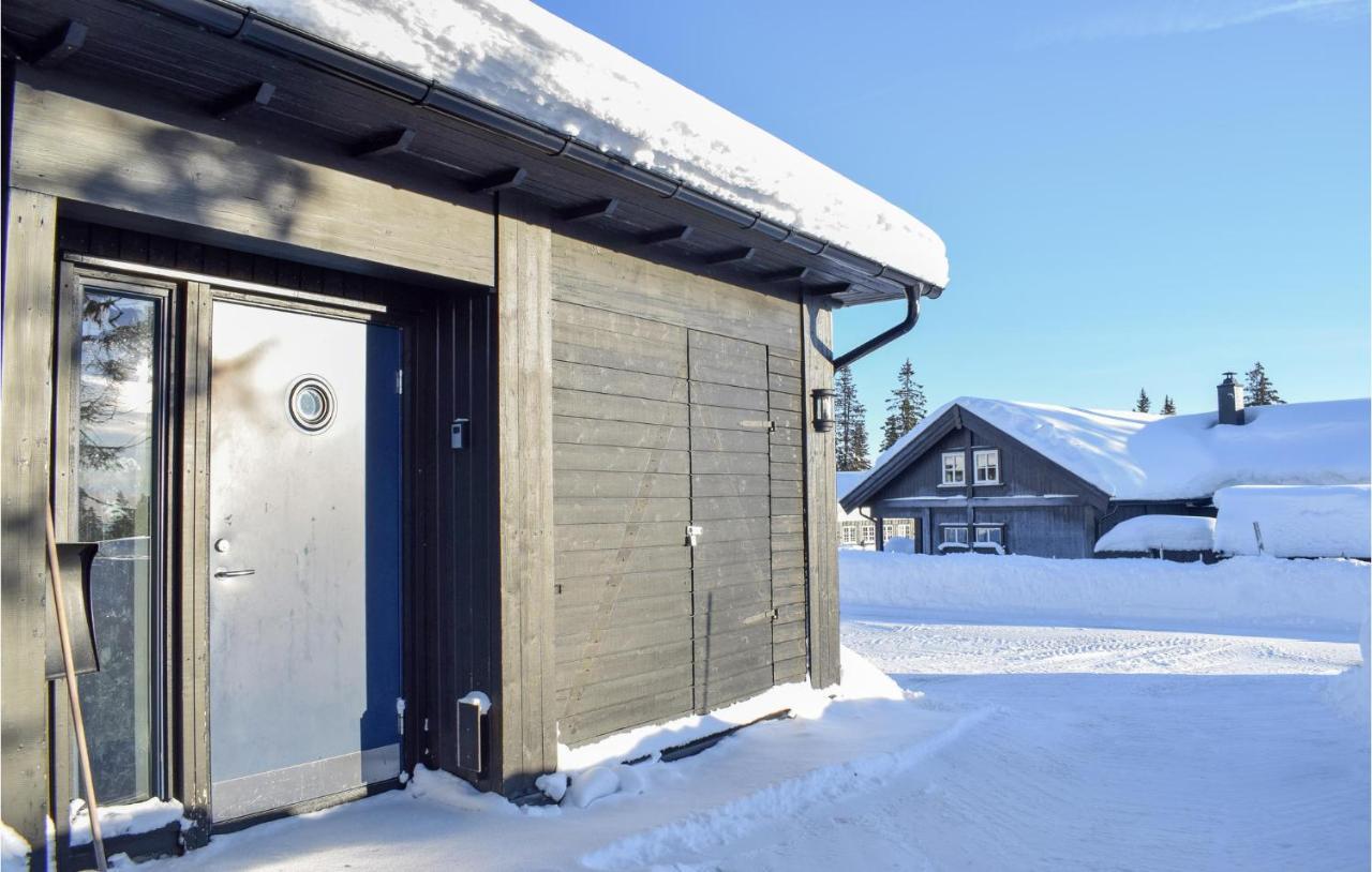 Cozy Home In Sjusjoen With Kitchen Exterior foto